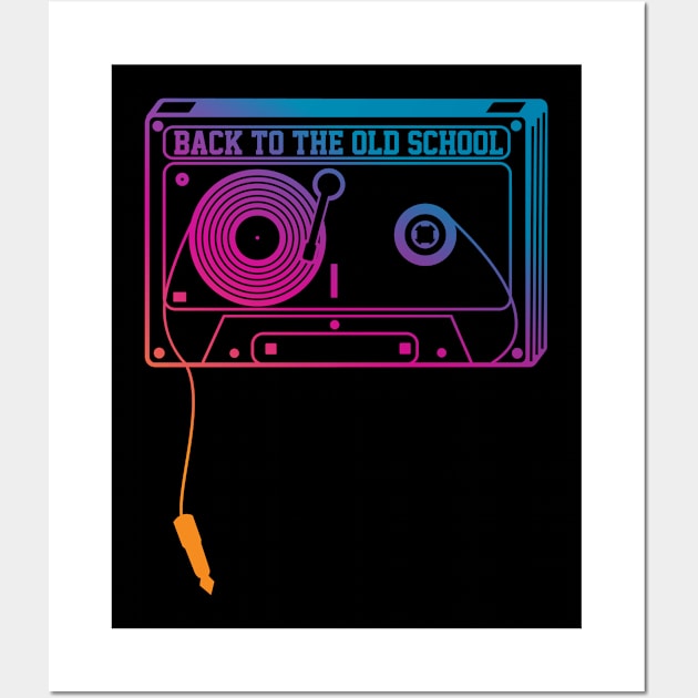 Music Oldschool Lover DJ Wall Art by Rayrock76